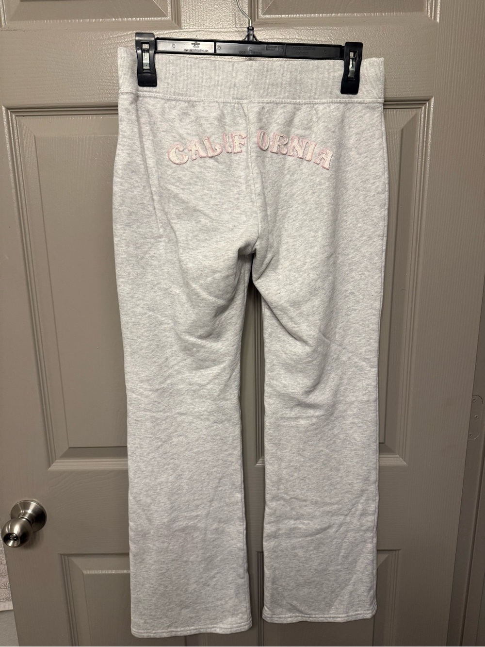 Hollister Light Gray sweat pants- girls/women